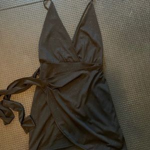 Black sparkly Lucy in the Sky Dress